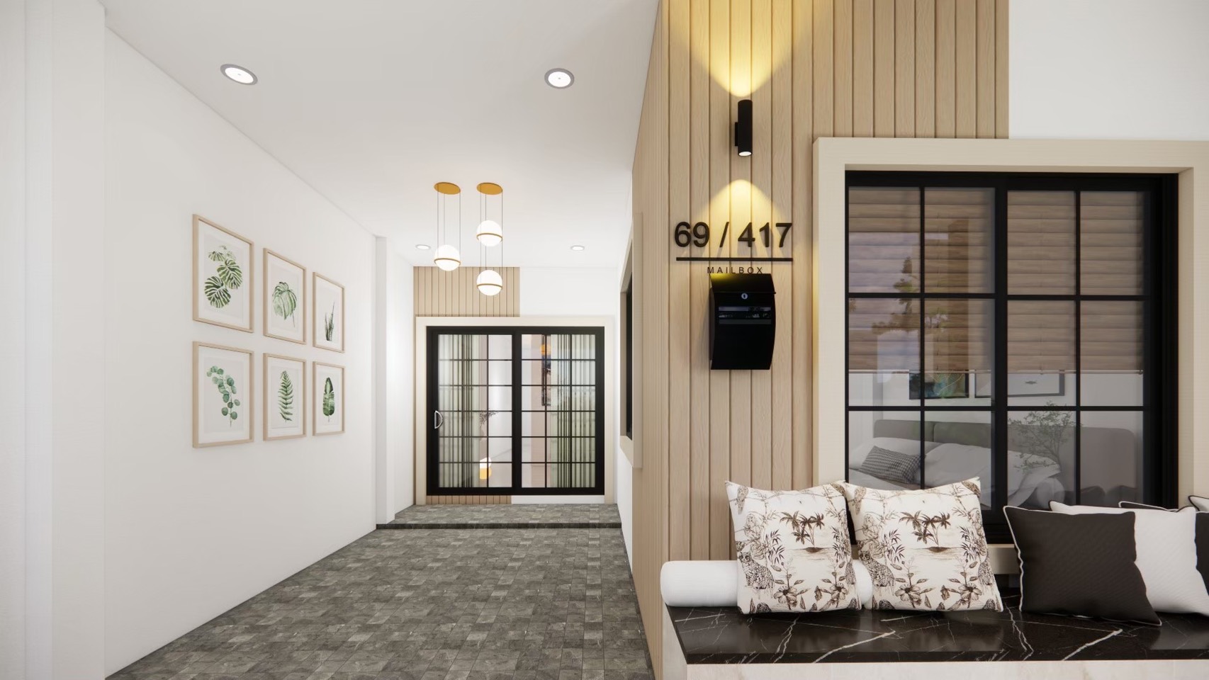 บ้านเดี่ยว 2 ห้องนอน ฉลอง · หมู่บ้าน เคที นาบอน
