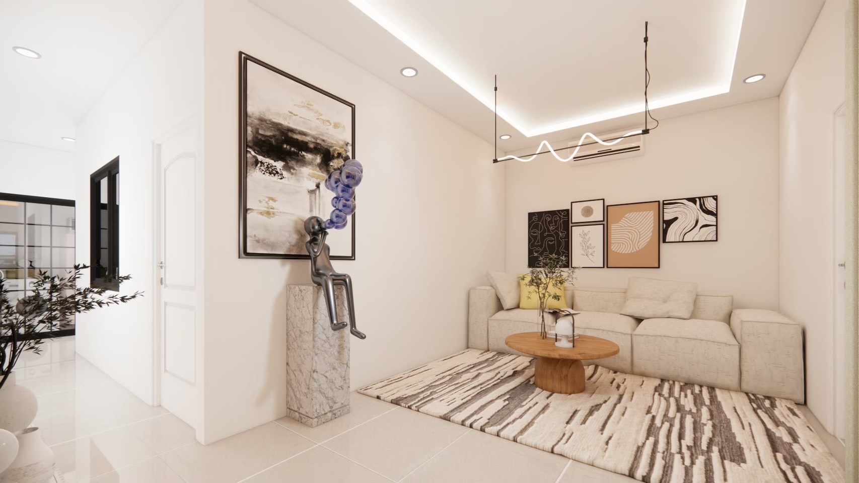 บ้านเดี่ยว 2 ห้องนอน ฉลอง · หมู่บ้าน เคที นาบอน รูปที่ 4