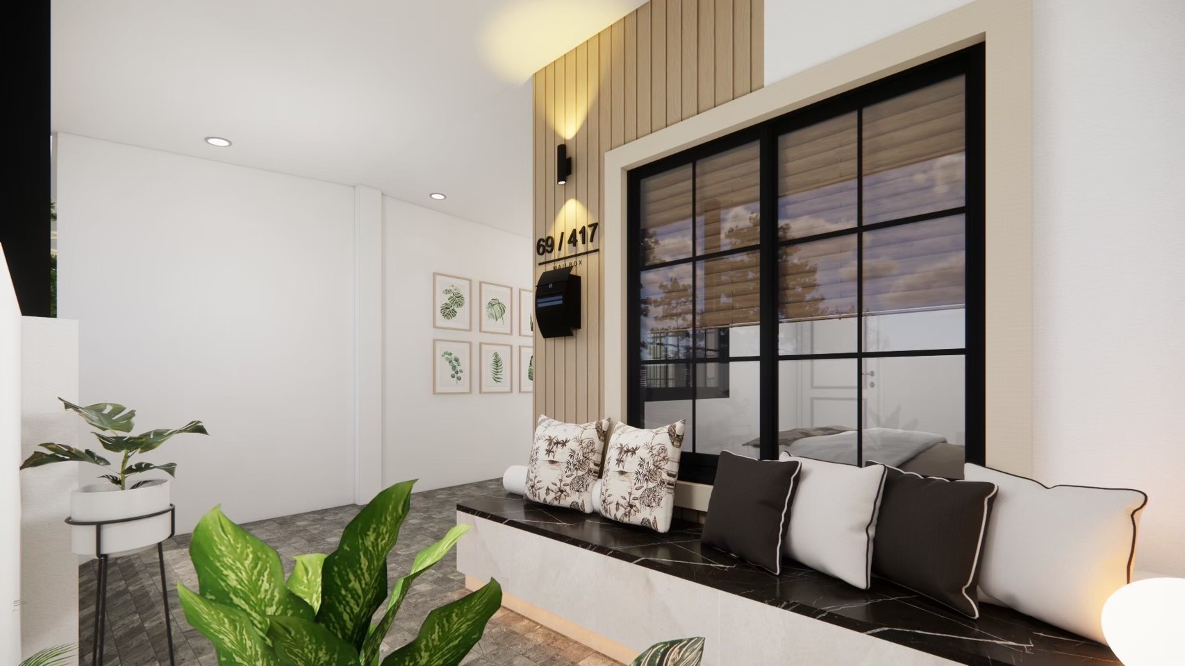 บ้านเดี่ยว 2 ห้องนอน ฉลอง · หมู่บ้าน เคที นาบอน รูปที่ 8