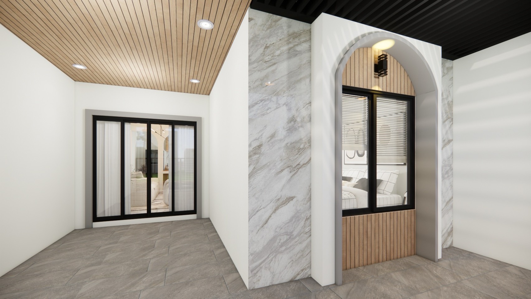ทาวน์เฮ้าส์ 2 ห้องนอน สามกอง 3 · หมู่บ้าน อิราวดี บายพาส โซนสามกอง รูปที่ 5
