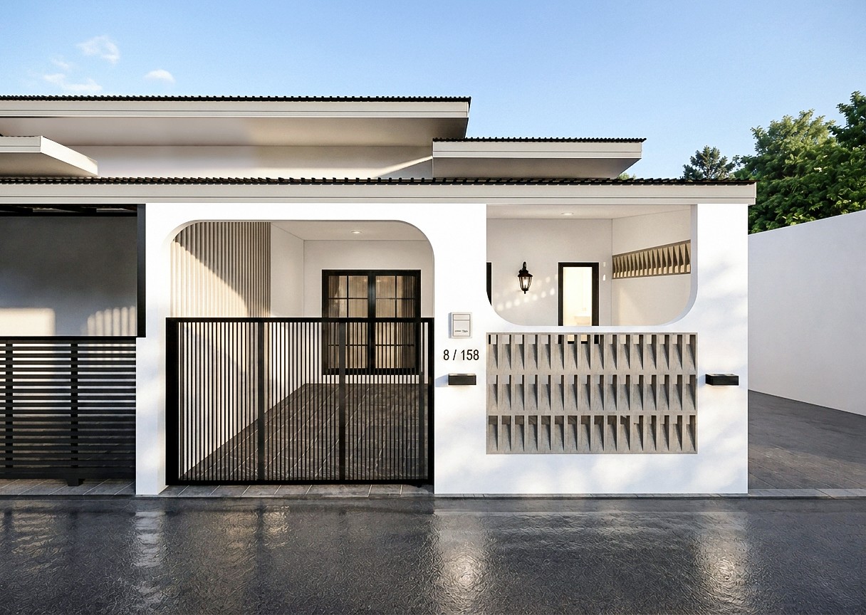ทาวน์เฮ้าส์ 2 ห้องนอน ป่าคลอก · หมู่บ้านสุชารี วิลเลจ : ป่าคลอก รูปที่ 1