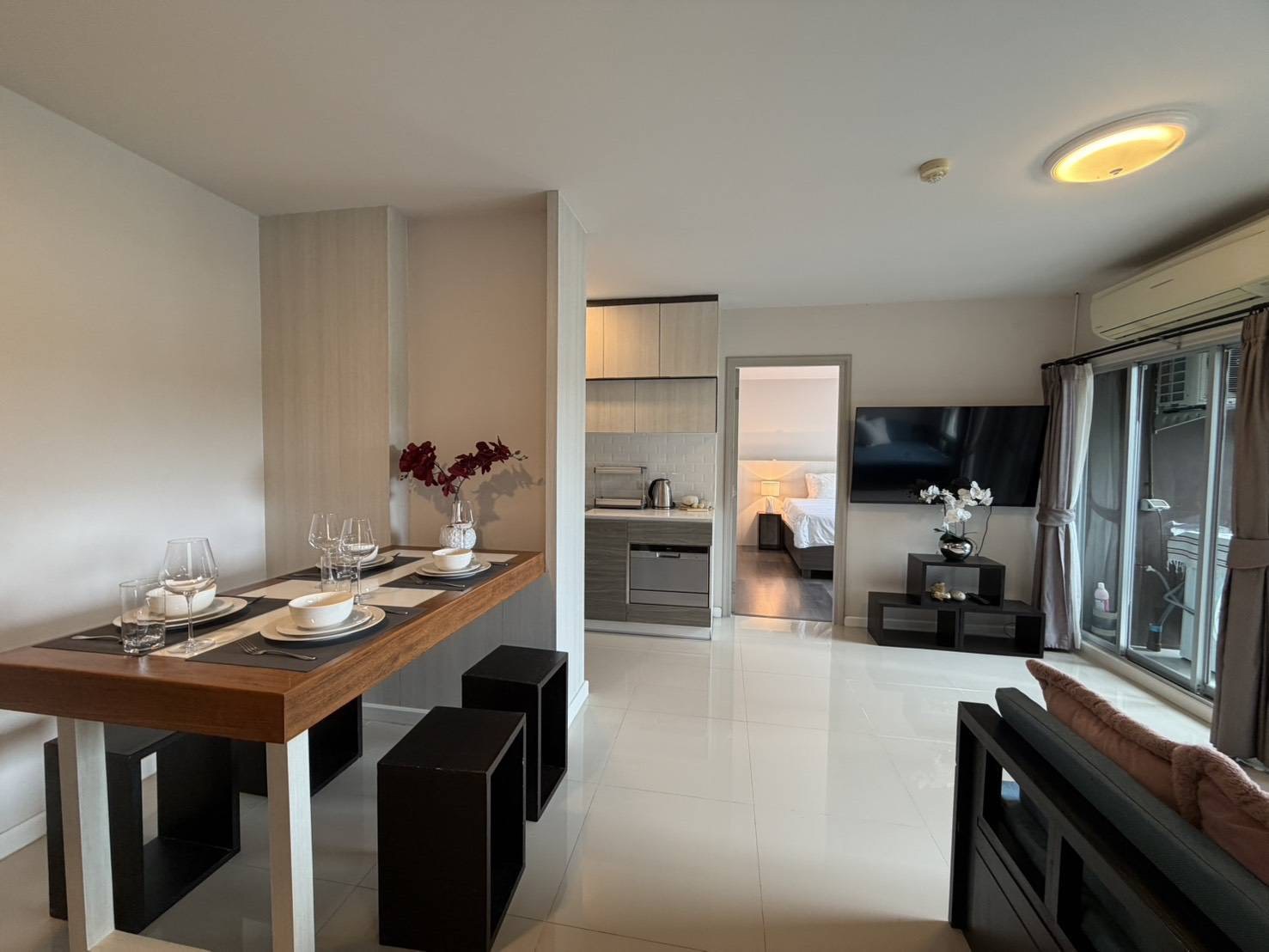 คอนโด 2 ห้องนอน กู้กู · ขายด่วน! Dcondo campus กู้กู ชั้น 3 ห้องใหญ่จุใจ 2 นอน 2 น้ำ รูปที่ 6