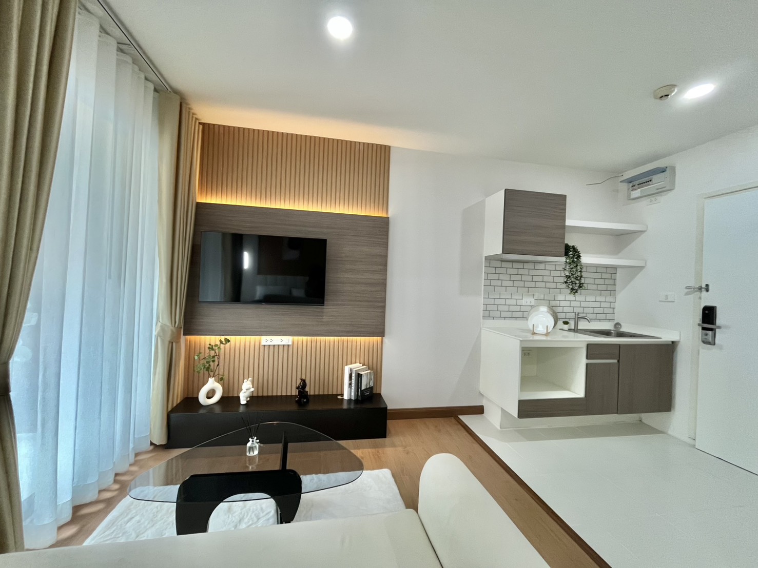 บ้านเดี่ยว 1 ห้องนอน เมือง · วิวนอก | ชั้น 5