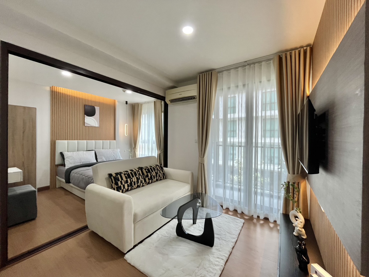 บ้านเดี่ยว 1 ห้องนอน เมือง · วิวนอก | ชั้น 5 รูปที่ 7